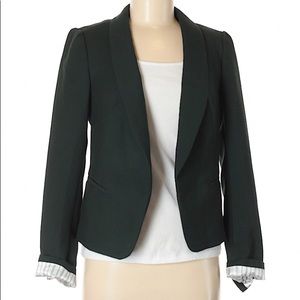 LOFT hunter green blazer